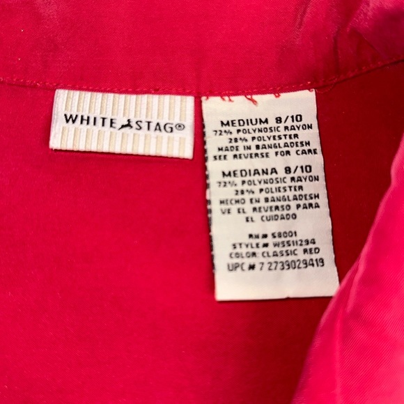 🌺 White Stag Lightweight Shacket Sz 8/10 - Picture 5 of 6